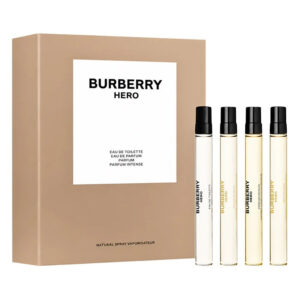 Burberry Hero 4 piece discovery Parfum for Men – 0.33 oz
