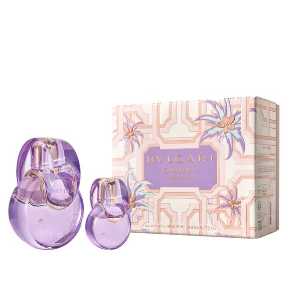 Bvlgari Omnia Amethyste 2 piece v2 Eau de Toilette for Women – 2 piece gift set - v2
