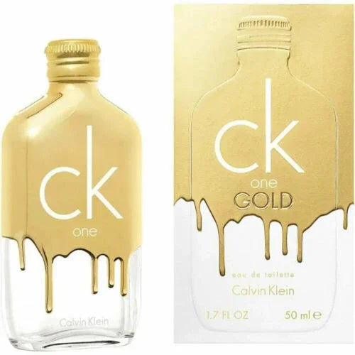 Calvin Klein Ck One Gold Eau de Toilette for Unisex – 1.7 oz / 50 ml