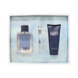 Calvin Klein Defy 3 piece Eau de Toilette for Men – 3 piece gift set