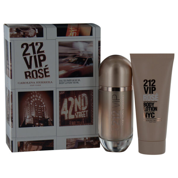 Carolina Herrera 212 Vip Rose & BODY LOTION Eau de Parfum for Women – 2.7 oz