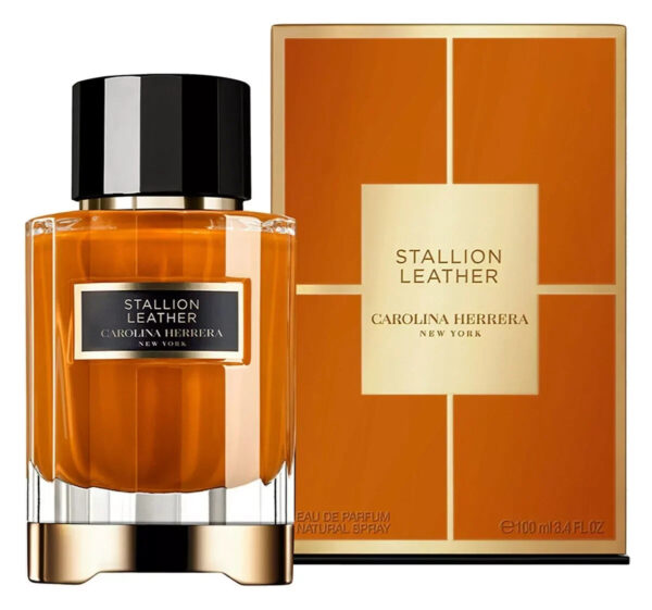 Carolina Herrera Stallion Leather Eau de Parfum for Unisex – 3.4 oz / 100 ml
