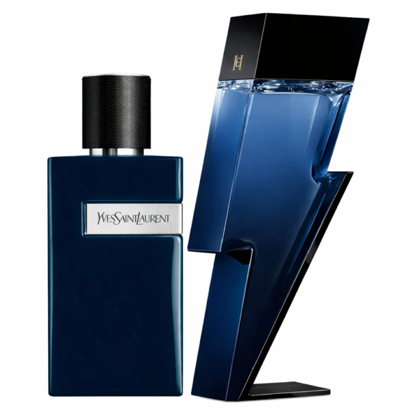 Carolina Herrera & Yves Saint Laurent YSL and CH Electric Confidence Y Le & Bad Boy Cobalt Bundle Parfum for Men