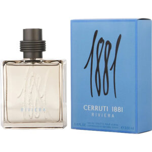 Cerruti 1881 Riviera Eau de Toilette for Men – 3.4 oz / 100 ml