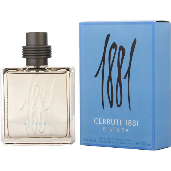 Cerruti 1881 Riviera Eau de Toilette for Men – 3.4 oz / 100 ml