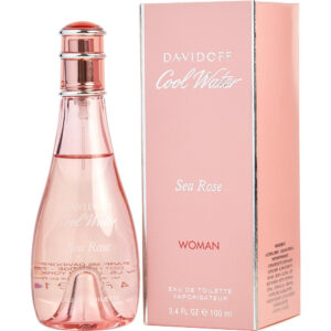 Davidoff Cool Water Sea Rose Eau de Toilette for Women – 3.4 oz