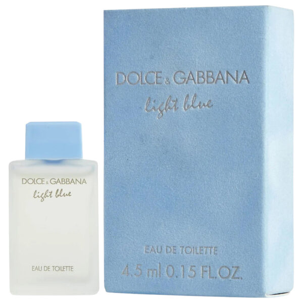 DOLCE & GABBANA Light Blue Eau de Toilette for Unisex – 0.15 oz / 4.5 ml