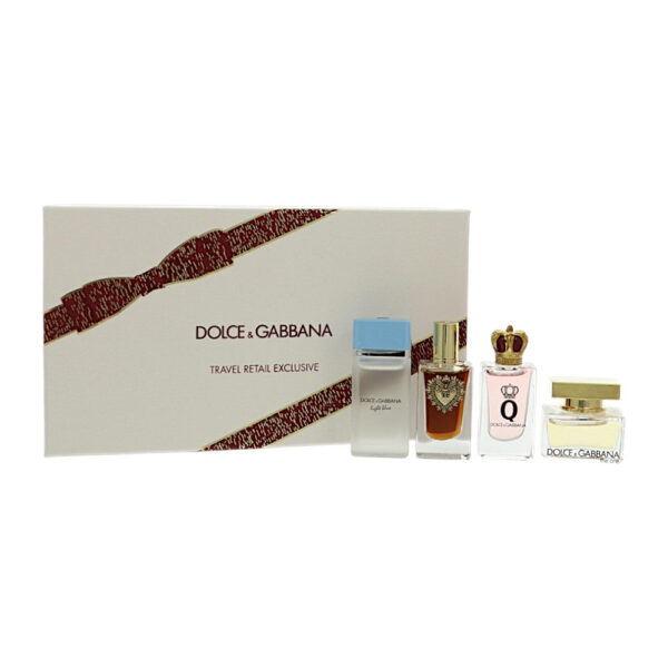 Dolce & Gabbana Variety 4 piece discovery Eau de Toilette for Women – 4 piece discovery set