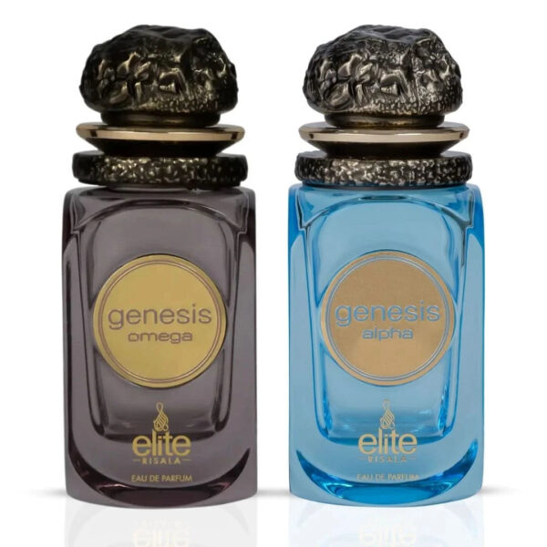 Elite Risala Genesis Omega & Genesis Alpha Sprays Bundle Eau de Parfum for Unisex – 100 ml