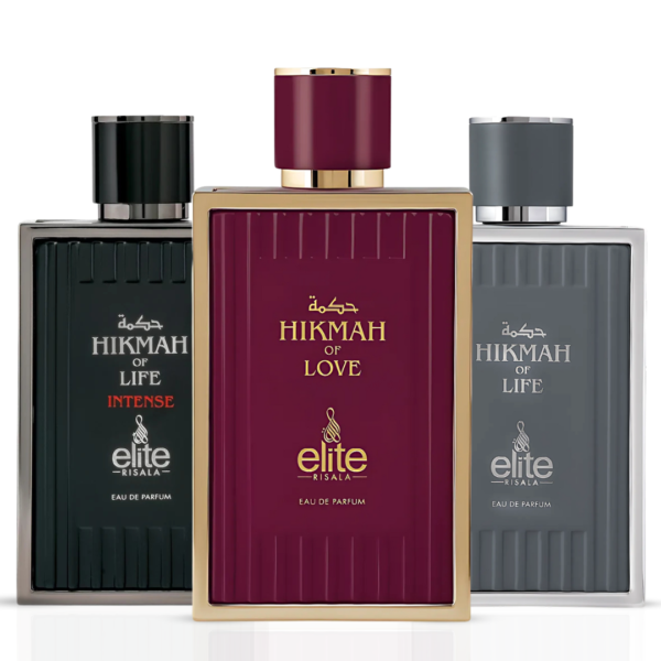 Elite Risala Hikmah Of Life Hikmah Of Love & Hikmah Of Life Intense Sprays Bundle Eau de Parfum for Unisex – 100 ml