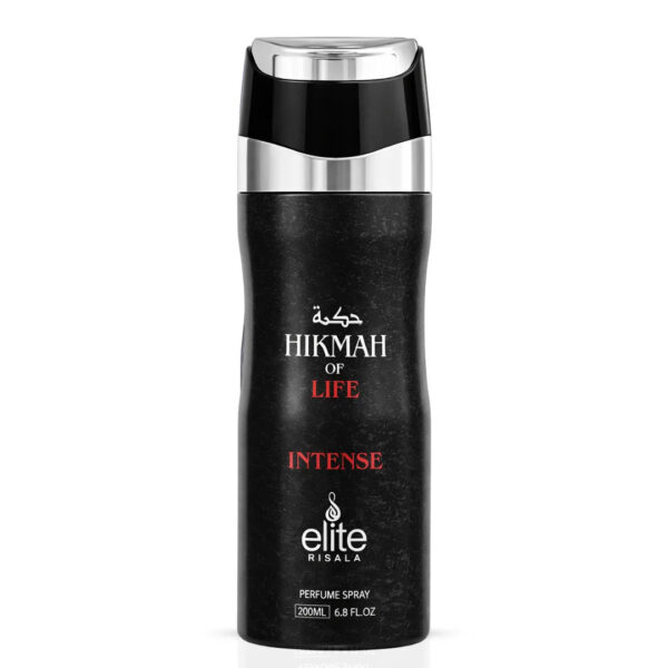 Elite Risala Hikmah Of Life Intense Perfumed by Risala Body Spray for Men – 200 ml