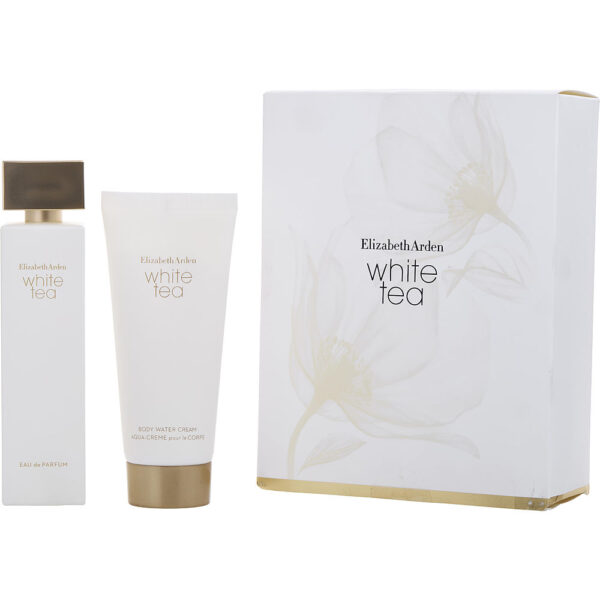 Elizabeth Arden White Tea & BODY WATER CREAM Eau de Parfum for Women – 3.3 oz