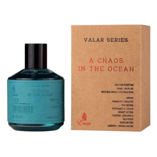 Emir A Chaos In The Ocean Valar Series Eau de Parfum for Unisex – 3.4 oz / 100 ml