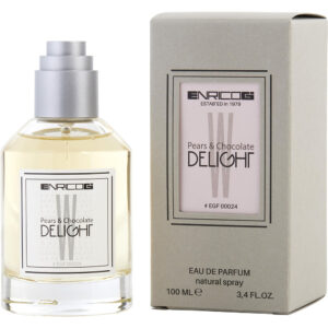 Enrico Gi Pears & Chocolate Delight Eau de Parfum for Unisex – 3.4 oz