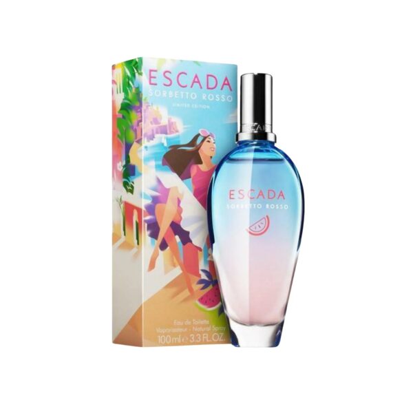 Escada Sorbeto Rosso Eau de Toilette for Women – 3.3 oz /  100 ml