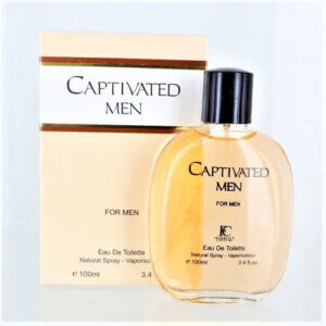 Fragrance Couture Couture Couture Captivated Men Eau de Toilette for Men – 3.4 oz / 100 ml
