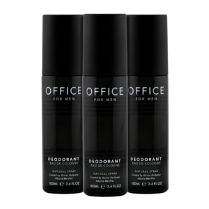 Fragrance One One Office Deodorant for Men – 3X Eau de Deodorant Bundle for Men