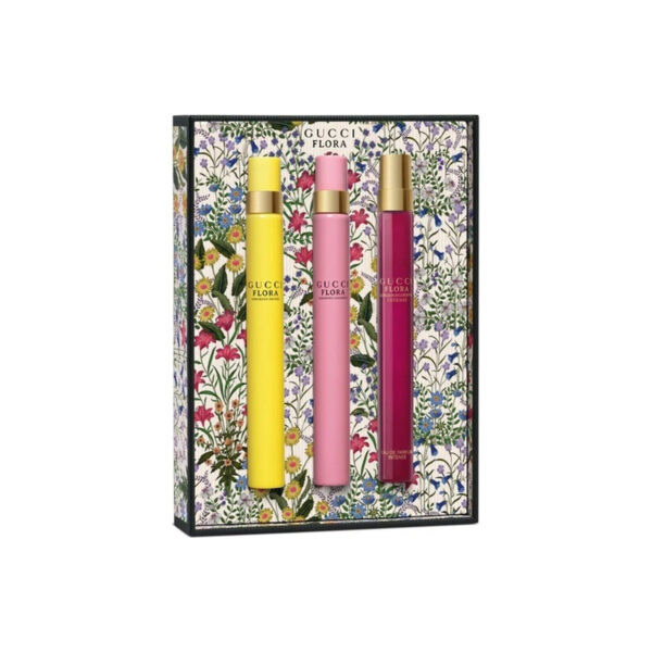 Gucci Flora Travel 3 piece v2 Eau de Parfum for Women – 3 piece gift set - v2