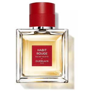 Guerlain Habit Rouge Eau de Toilette for Men – 1.7 oz / 50 ml Spray