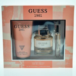 Guess 1981 3 piece Eau de Toilette for Women – 3 piece gift set