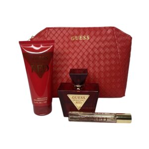 Guess Seductive Red Femme 4 piece Eau de Toilette for Women – 4 piece gift set