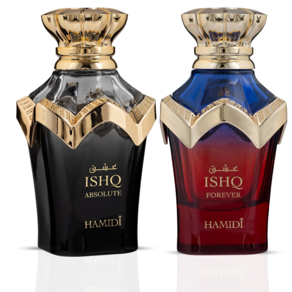 Hamidi Ishq Absolute & Ishq Forever Sprays Bundle Eau de Parfum for Unisex – 100 ml