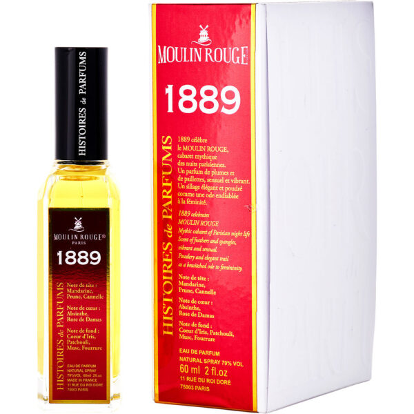 Histoires De Parfums 1889 Moulin Rouge Eau de Parfum for Women – 2 oz