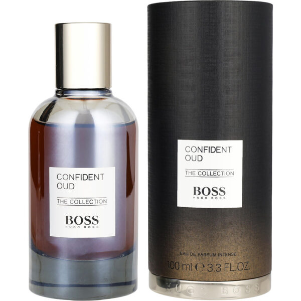 Hugo Boss Boss The Collection Confident Oud INTENSE Parfum Intense for Men – 3.3 oz