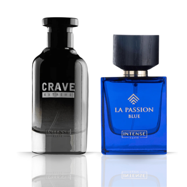 Intense Elite Crave Extreme & LA PASSION BLUE Eau de Parfum for Men – 100 ml