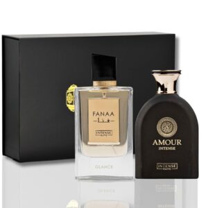 Intense Elite Fanaa Glance & Amour Intense WITH MAGNETIC Eau de Parfum for Unisex – 3.4 oz