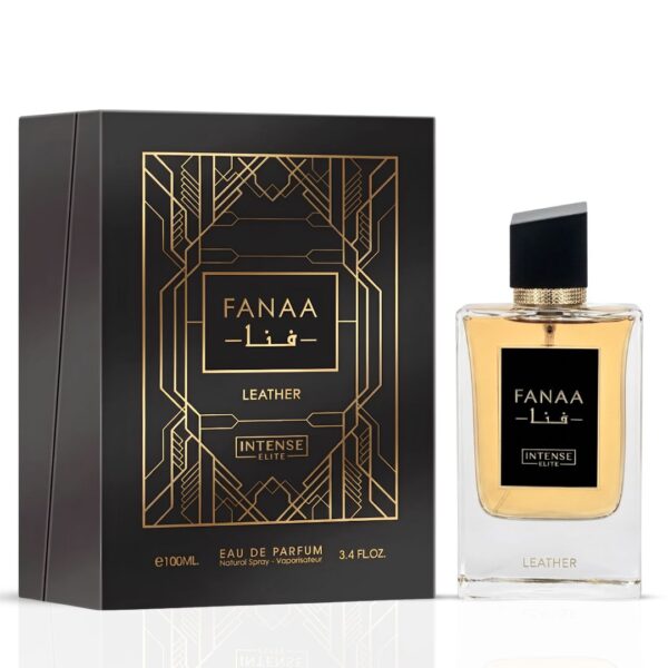 Intense Elite Fanaa Leather Eau de Parfum for Unisex – 100 ml