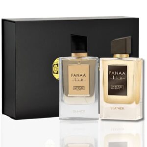 Intense Elite FANAA Leather & FANAA Glance With MAGNETIC GIFT BOX . Eau de Parfum for Unisex – 100 ml