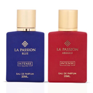 Intense Elite La Passion Blue & La Passion Absolu Sprays Bundle Eau de Parfum for Women – 20 ml