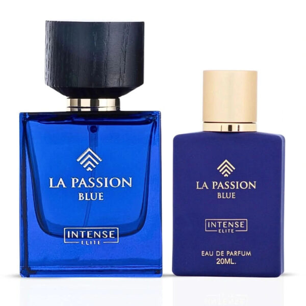 Intense Elite La Passion Blue & La Passion Blue Sprays Bundle Eau de Parfum for Unisex – 100 ml