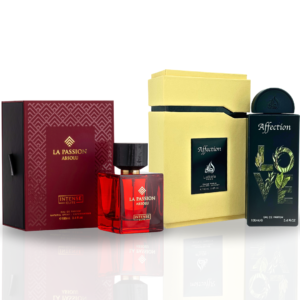 Intense Oud AFFECTION By Lattafa Pride & LA PASSION ABSOLU By Intense Elite. BUNDLE Eau de Parfum for Unisex – 100 ml