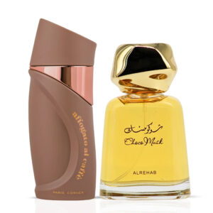 Intense Oud Affogato al Caffè by Paris Corner & Choco Musk by Al Rehab Bundle Eau de Parfum for Unisex – 100 ml