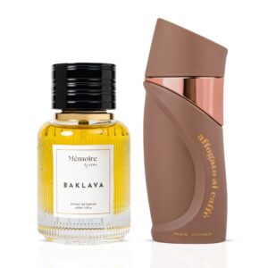 Intense Oud Baklava by Azha & Affogato al Caffè by Paris Corner Sprays Bundle Extrait de Parfum for Unisex – 100 ml