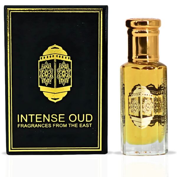 Intense Oud Bengal Oud with Black Gift Box Perfume Oil for Unisex – 12 ml