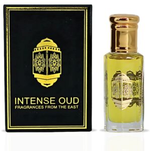 Intense Oud Bloom with Black Gift Box Perfume Oil for Unisex – 12 ml