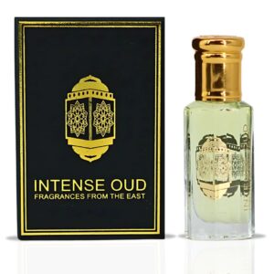 Intense Oud Emperor with Black Gift Box Perfume Oil for Unisex – 12 ml