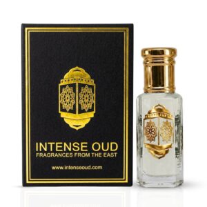 Intense Oud Floral Musk Concentrated with Black Gift Box Perfume Oil for Unisex – 12 ml
