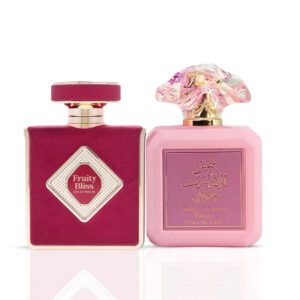 Intense Oud Fruity Bliss by Elite Risala & Pink Blush Shams Al Emarat Khususi by Ard Al Zaafaran Bundle Eau de Parfum for Women – 100 ml