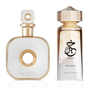 Intense Oud Infinity Gold by Armaf & Khair Felicity by Paris Corner Sprays Bundle Eau de Parfum for Unisex