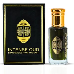 Intense Oud Jannet El Firdaus with Black Gift Box Perfume Oil for Unisex – 12 ml