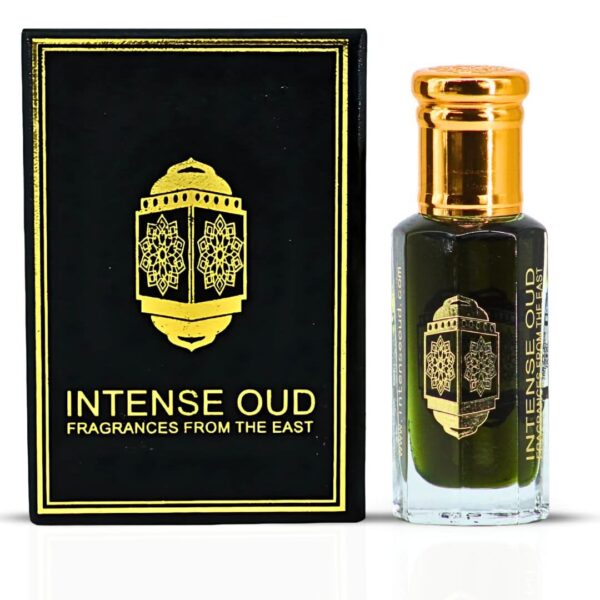 Intense Oud Jannet El Firdaus with Black Gift Box Perfume Oil for Unisex – 12 ml