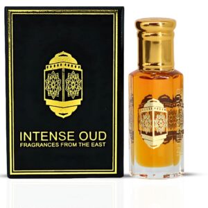 Intense Oud Jasmin Oil with Black Gift Box Perfume Oil for Unisex – 12 ml