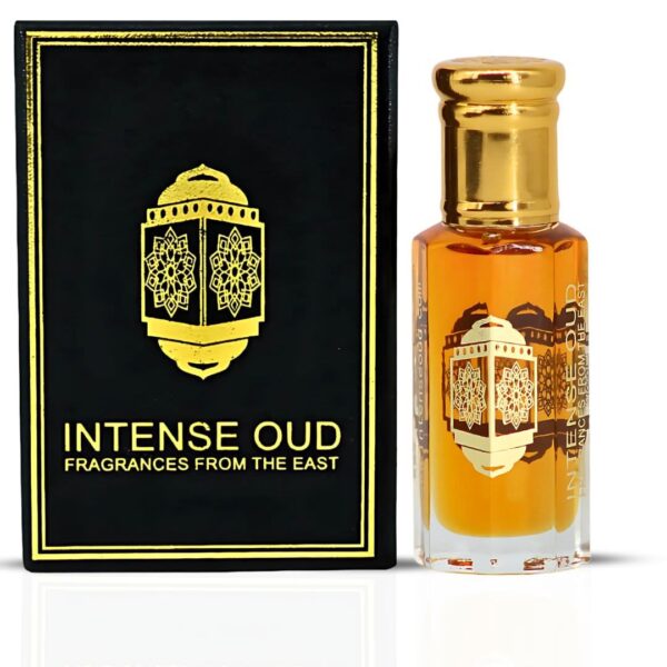 Intense Oud Jasmin Oil with Black Gift Box Perfume Oil for Unisex – 12 ml