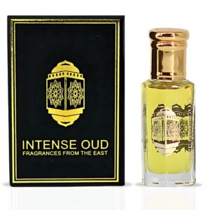 Intense Oud Madawi with Black Gift Box Perfume Oil for Unisex – 12 ml