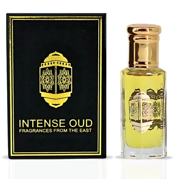 Intense Oud Madawi with Black Gift Box Perfume Oil for Unisex – 12 ml