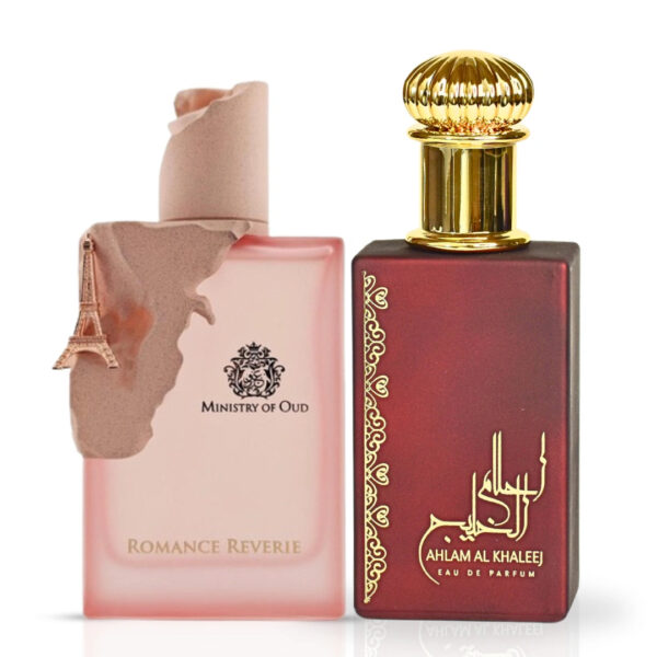 Intense Oud Ministry of Oud Romance Reverie by Paris Corner & Ahlam Al Khaleej By Ard Al Zaafaran Sprays Bundle Eau de Parfum for Unisex – 100 ml